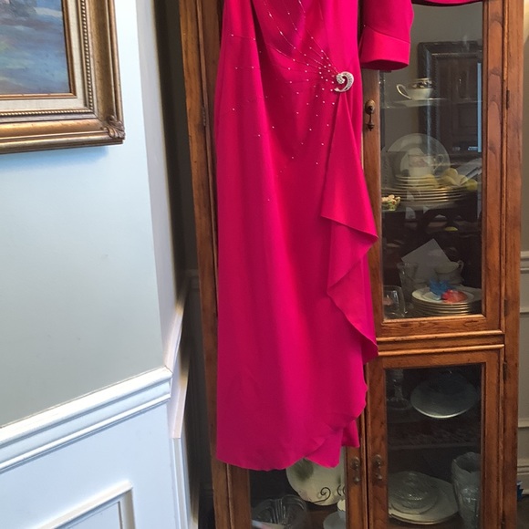 Daymor Couture Evening Gown Formal 14 Mother of Bride - Picture 6 of 12